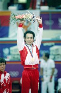 ８８年ソウル五輪フリー４８キロ級で優勝した小林孝至