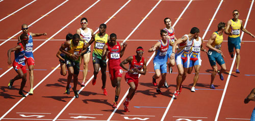 陸上男子１６００ｍリレー