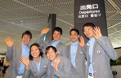 競泳日本代表６人