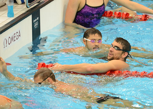 北島とフェルプス