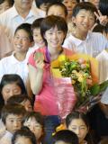 佳純が母校訪問「夢を持って楽しんで」 - 卓球 ロンドン五輪 : nikkansports.com