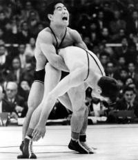 東京五輪で圧倒的な強さで金メダルを獲得した渡辺長武（１９６４年１０月１４日）