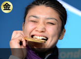 伊調馨（レスリング 女子フリースタイル６３キロ級金メダル）